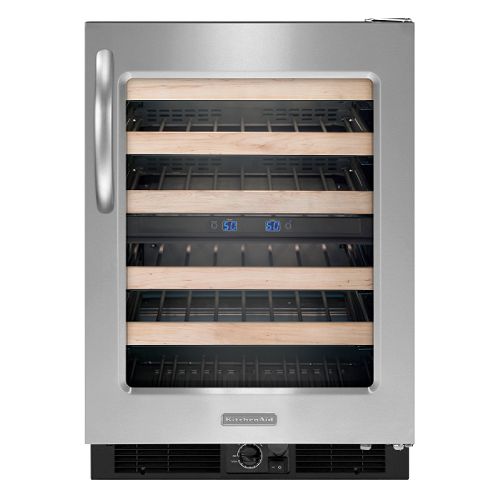 KitchenAid 24 cu. in. Undercounter Wine Cellar - KUWS24RS 
