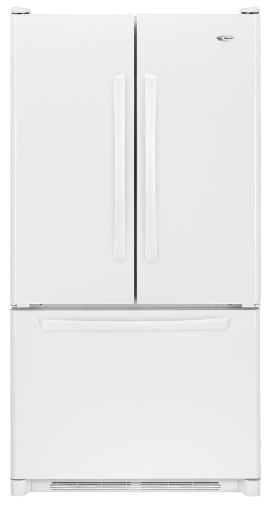 Amana 24.8 cu. ft. Bottom Freezer Refrigerator w/ EasyFill Internal Water Dispenser