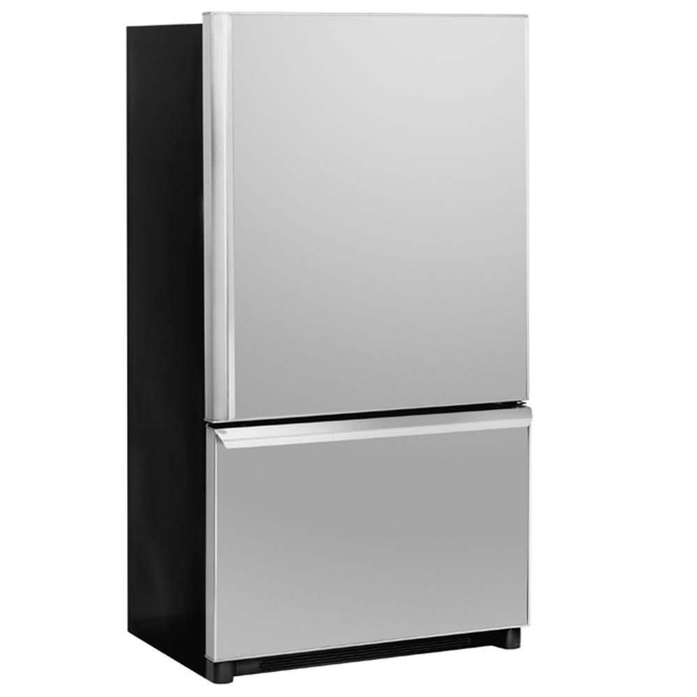 Amana 20.3 cu. ft. Bottom Freezer Refrigerator with Factory-Instaled Stainless Panels