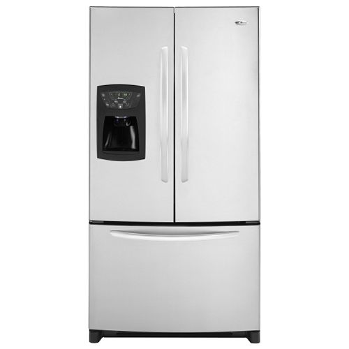 Amana 24.9 cu. ft. Bottom Freezer Refrigerator w FrontFill Ice Water Dispenser - AFI2538AE by