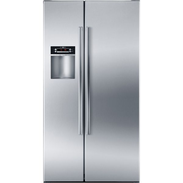 Bosch Linea 22.1 cu. ft. Side-by-Side Counter Depth Refrigerator - B22CS30SN