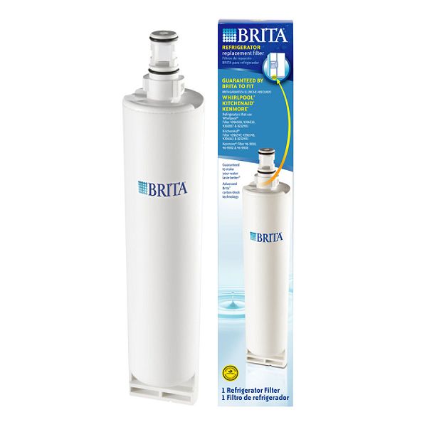 Brita Refrigerator Filter Replacement for Whirlpool, KitchenAid,
