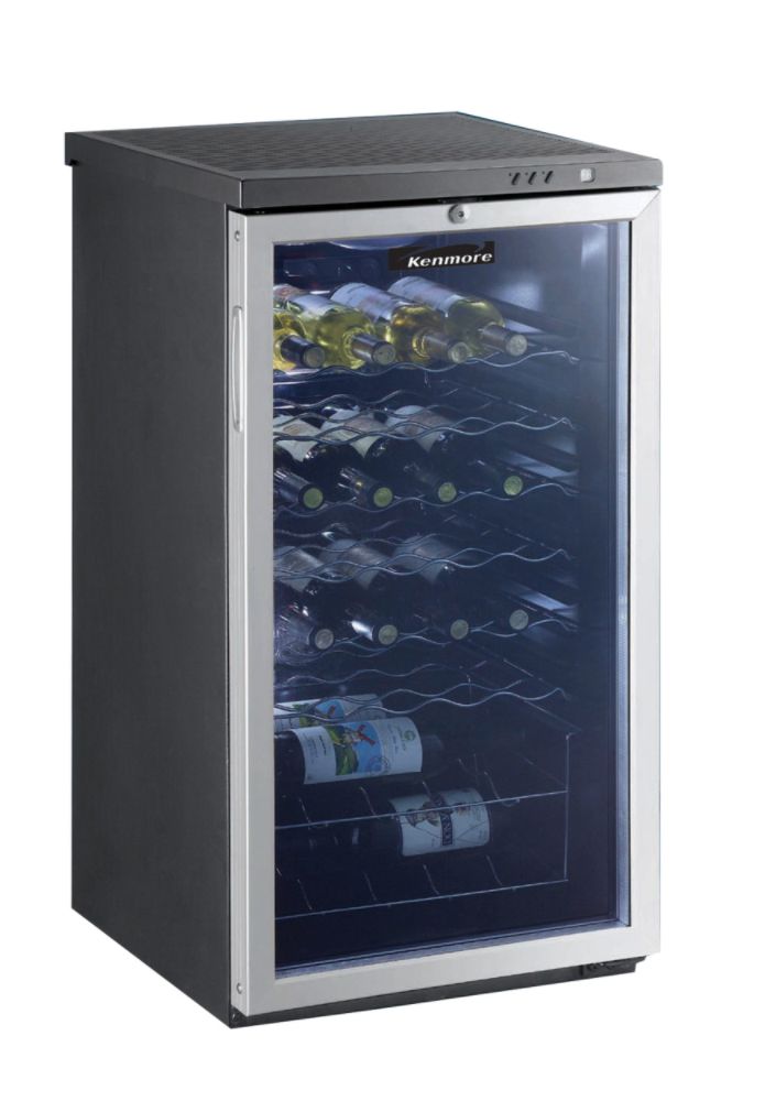 Kenmore Freestanding Wine Cellar with Security Lock