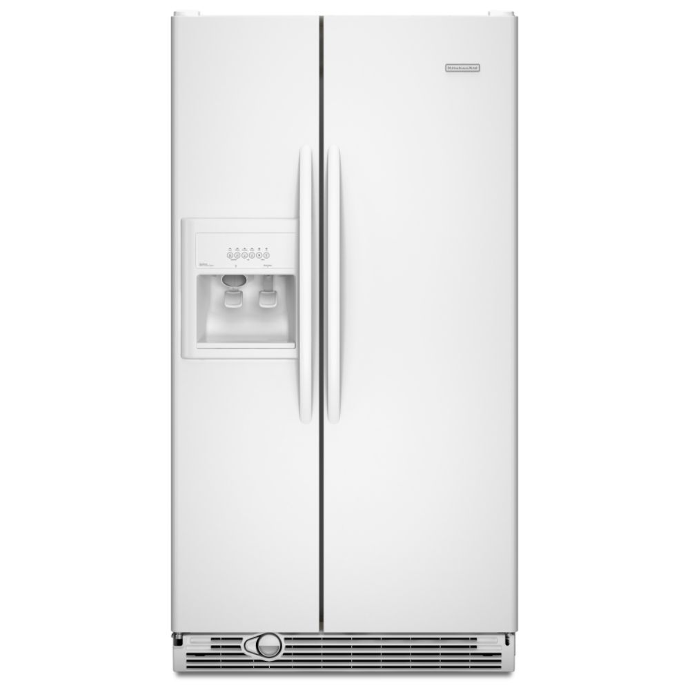 KitchenAid 25.3 cu. ft. Side-by-Side Refrigerator w/ AquaSense In-Door Ice 