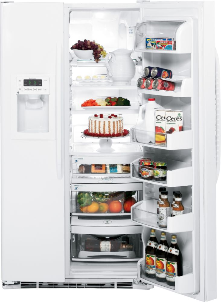 GE Appliances 25.4 cu. ft. Side-by-Side Refrigerator