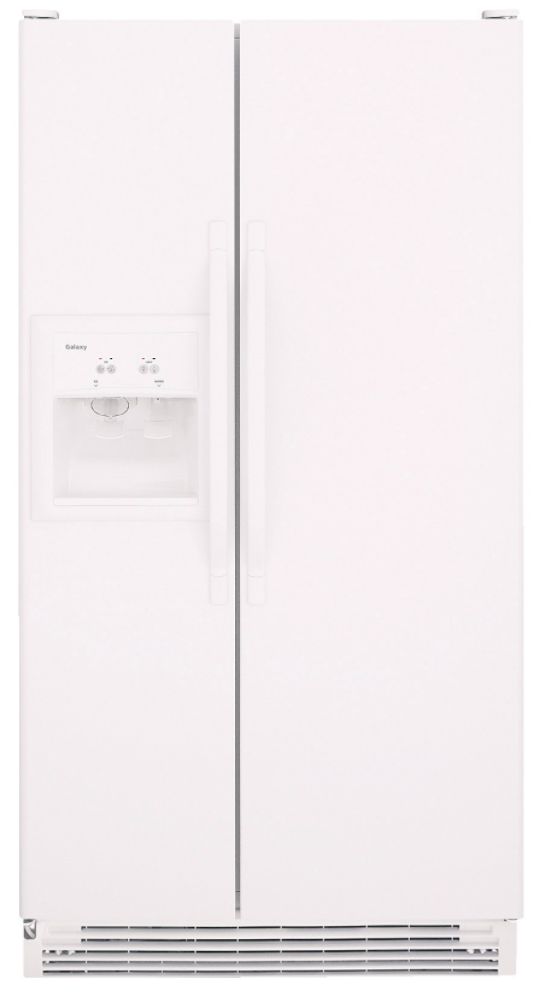 Galaxy 21.7 cu. ft. Side-By-Side Refrigerator with Spill-Proof Shelves