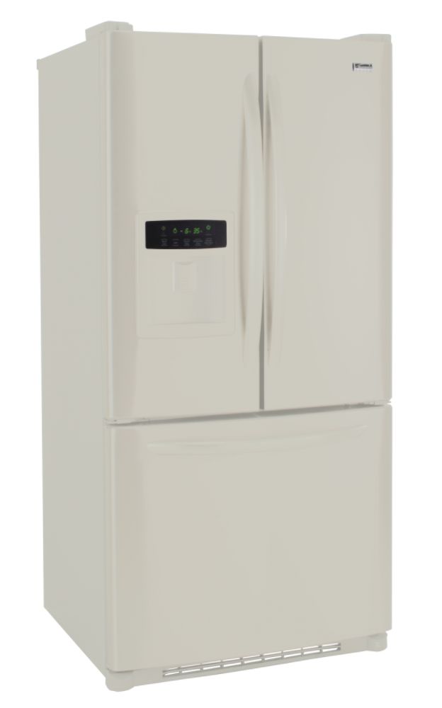 Kenmore Elite 22 cu. ft. TRIO French Door Bottom Freezer Refrigerator