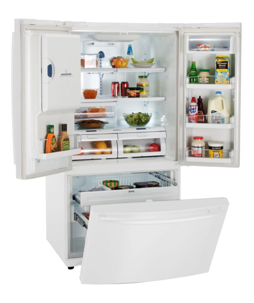 Kenmore Elite 25 cu. ft. TRIO French Door Bottom Freezer Refrigerator