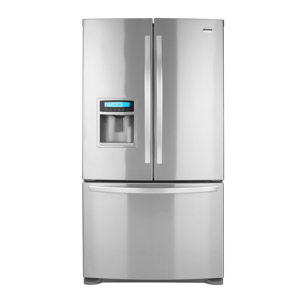Kenmore Elite 25.0 cu. ft. TRIO Ice & Water Dispensing Bottom-Freezer Refrigerator