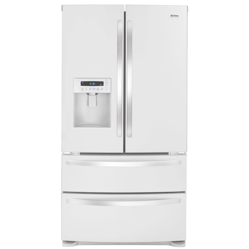 Kenmore Elite 27.6 cu. ft. 4-Door Bottom Mount Refrigerator w/ Auto Close Doors