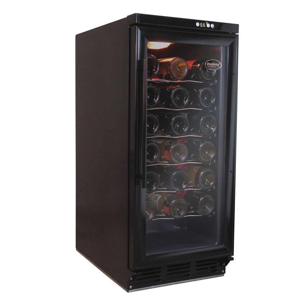 Vinotemp 32 Bottle Wine Cooler (Black)