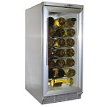 Vinotemp 32 Bottle Wine Cooler Stainless Steel... by Vinotemp