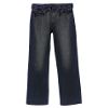 Men's Boot Cut Jeans Pant With Printed Belt