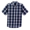 Big Men's Short Sleeve Seersucker Shirt