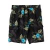 Men's Floral Print Nylon Swim Trunk