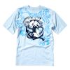 Wckd Young Men's Popeye Print Hi Density & Flock Tee Shirt