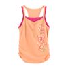 Girl's Racerback 2Fer Tank with Sequin