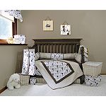 Trend Lab Baby Cocoa Dots 4pc Crib Set by Trend Lab