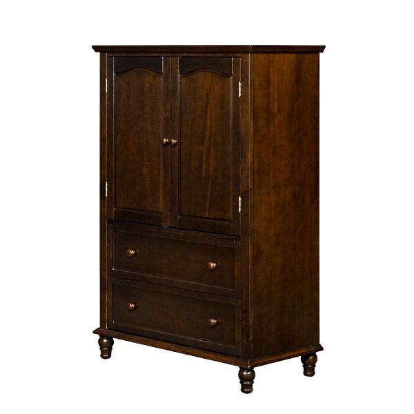 Dorel Vintage Estate Armoire - Espresso