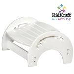 Kidkraft Adjustable Stool for Nursing, White