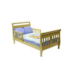 Dream on Me Classic Sleigh Toddler Bed, Natural