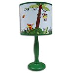 Fisher-Price Rainforest Jungle Stripe Lamp & Shade