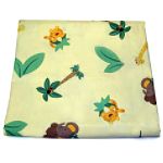 NoJo Jungle Babies Crib Sheet by Crown Crafts Infant Products