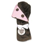 Click here to buy Trend Lab Baby Maya Dot Velour Blanket by Trend Lab.