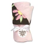 Click here to buy Trend Lab Baby Blossoms Velour Blanket by Trend Lab.