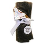 Trend Lab Baby Cocoa Dot Velour Blanket by Trend Lab