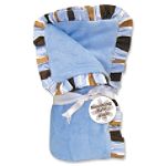 Click here to buy Trend Lab Baby Max Ruffle Stripe Blanket by Trend Lab.