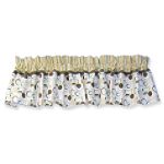 Trend Lab Baby Cocoa Dots Window Valance