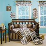 Click here to buy Trend Lab Baby Chocolate Blocks 4pc Crib Set by Trend Lab.