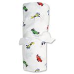Click here to buy Trend Lab Baby Retro Transportation Crib Sheet by Trend Lab.