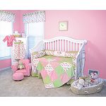 Click here to buy Trend Lab Baby Tulip 4pc Crib Set by Trend Lab.