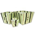 Trend Lab Baby Giggles Stripe Set of 3 Storage... by Trend Lab