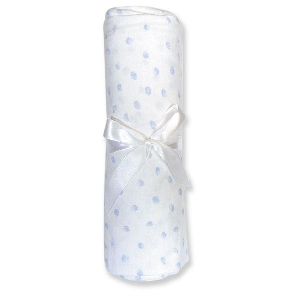 Trend Lab Baby Blue Dot Crib Sheet