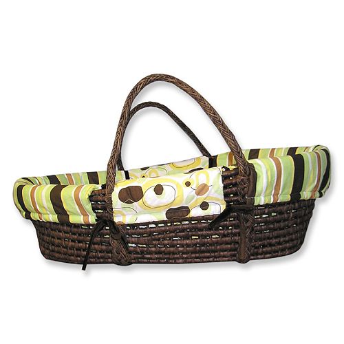 Trend-Lab Giggles Moses Basket by 