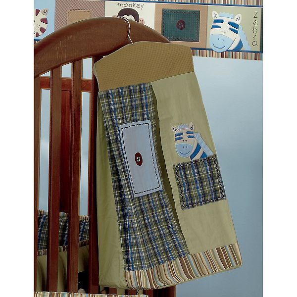 Sumersault Jungle Faces Diaper Stacker