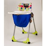 Wupzey! High chair Food Catcher Sapphire Blue