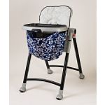Wupzey! High chair Food Catcher Navy Hawaiian