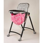 Wupzey! High chair Food Catcher Pink Hawaiian