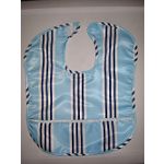 Wupzey! Bib Lrg Blue Stripe by Neat Baby, LLc