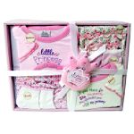 Baby Essentials Girl's 7Pc Layette Set