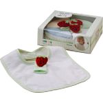Lambs & Ivy Yum Yum Cheescakes Bibs