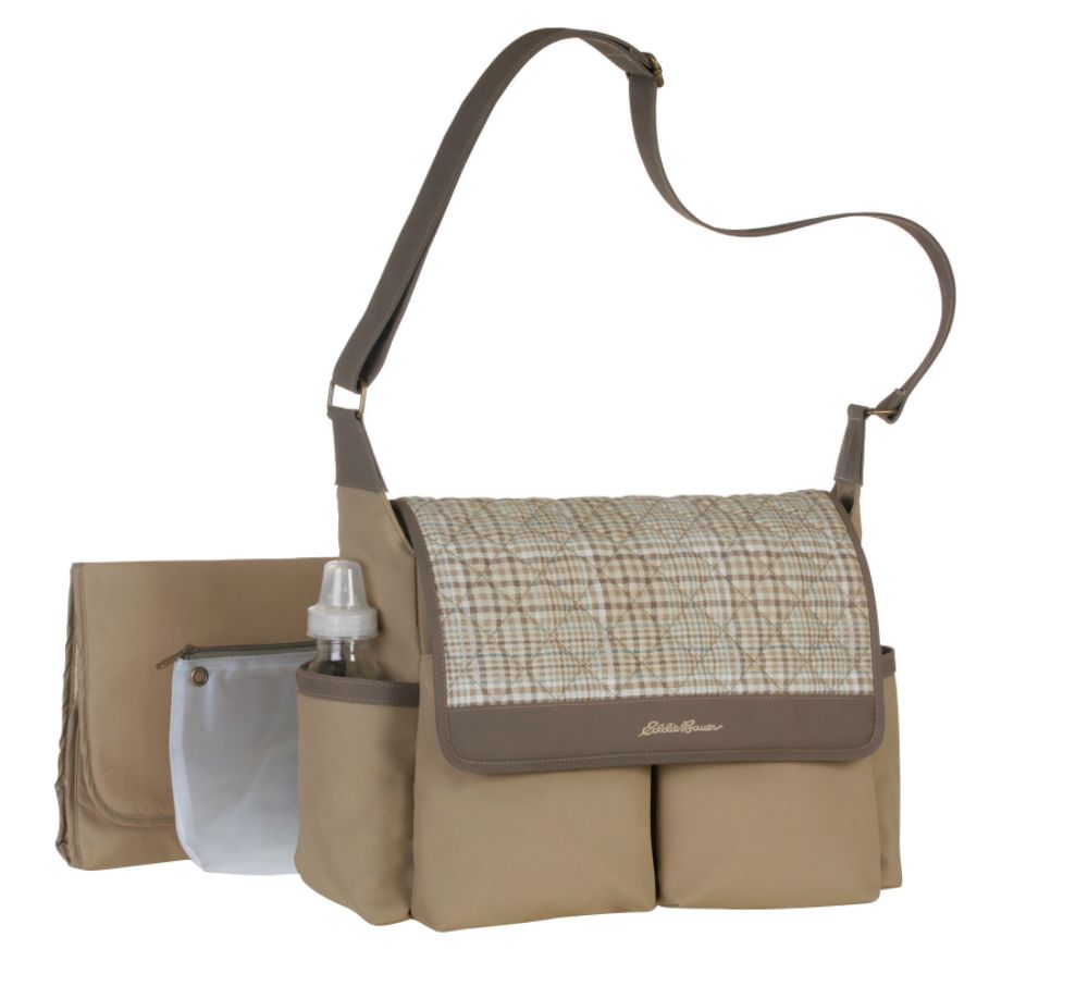 Eddie Bauer Diaper Bag - Tan