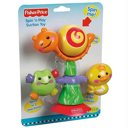 Fisher-Price Spin & Play Suction Cup Toy by 