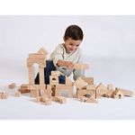 Edushape Wood Like Soft Blocks Set of 80 by Edushape
