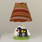 Cotton Tale Barn Dance Decorator Lamp and Shade