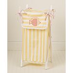 Cotton Tale Beach Cottage Hamper With Frame by Cotton Tale Designs